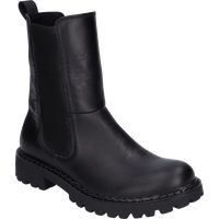 Leder-Chelsea-Boots mit Profilsohle