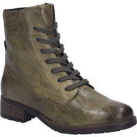 Rustikale Leder-Schnürstiefel