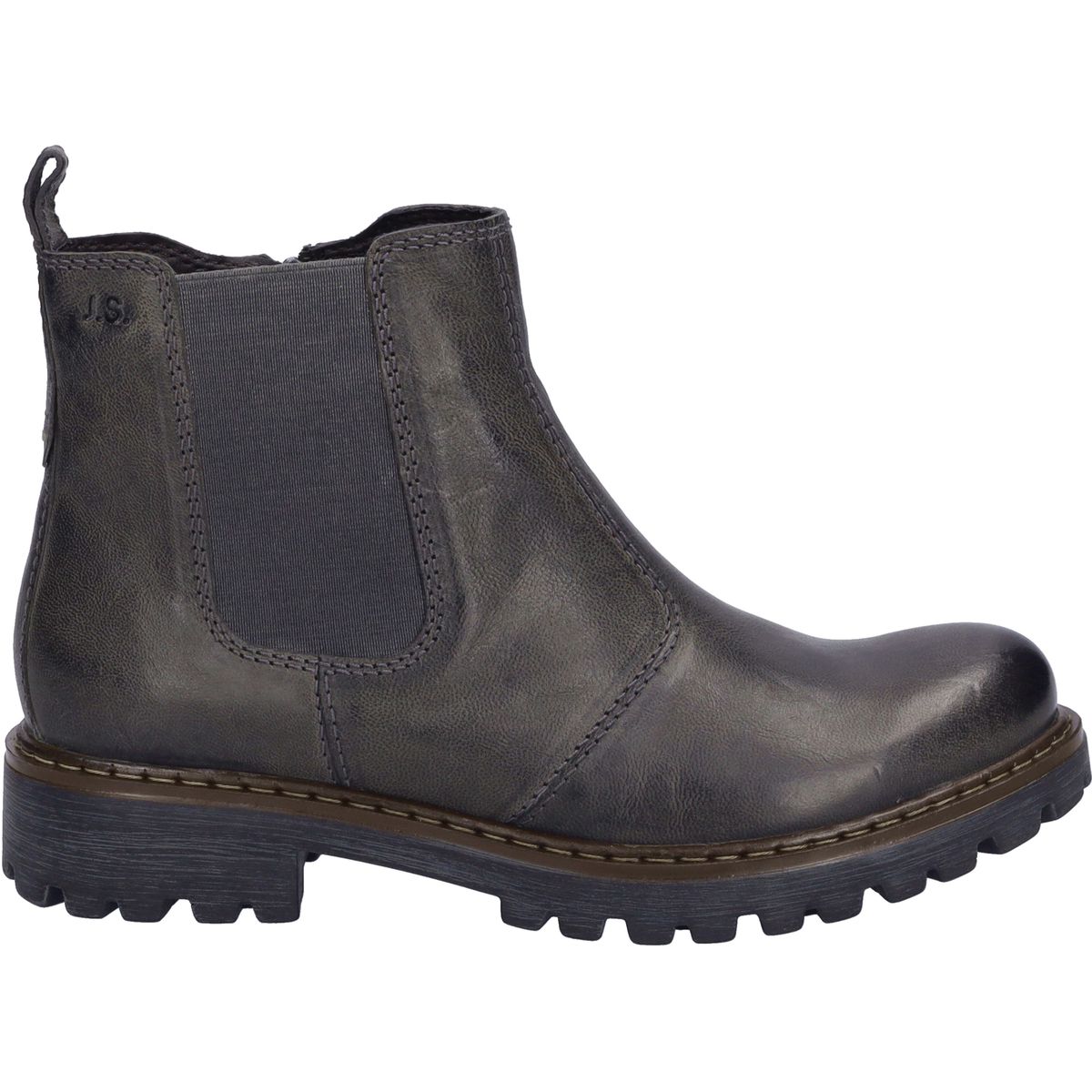 Robuste Chelsea-Boots mit Profilsohle