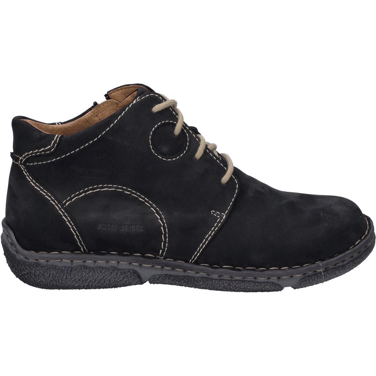 Handgenähte Leder-Schnürstiefeletten