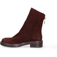 Minimalistische Wildleder-Stiefeletten