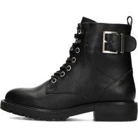 Schnür-Combat-Boots mit Schnalle
