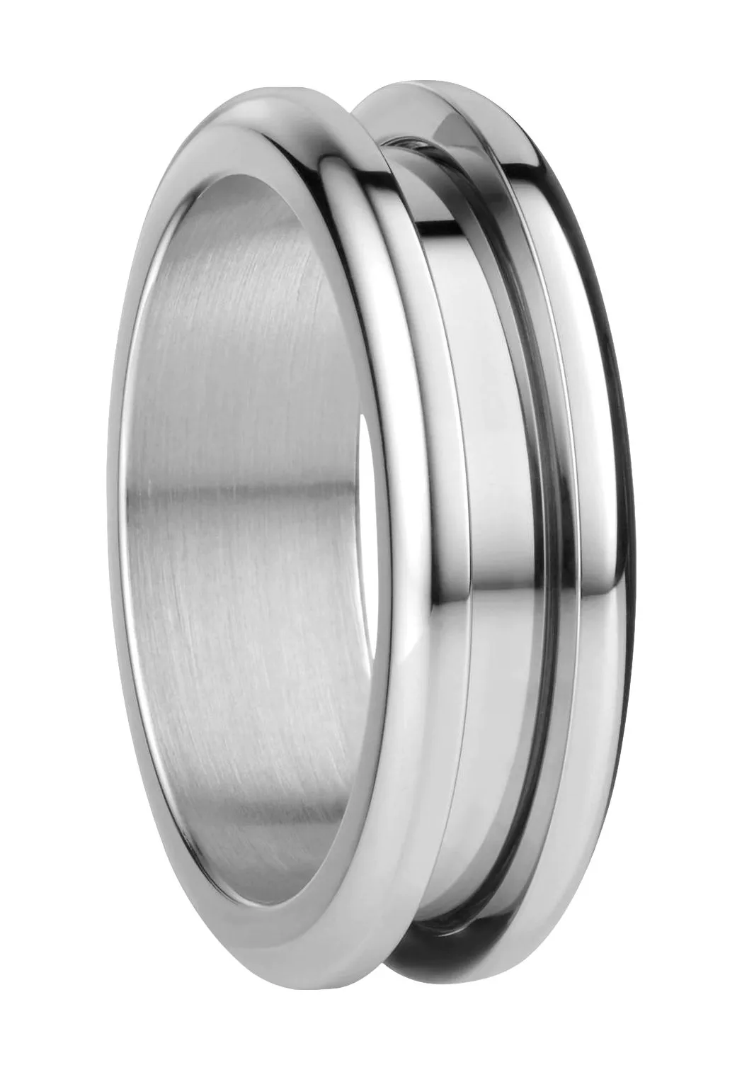 BERING Damen Innen-Ring "Arctic Symphony 552-10-X1", Edelstahl, silber, 50