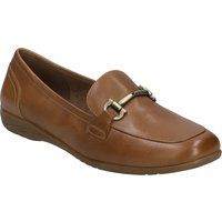 Leder-Slipper mit Metallverzierung