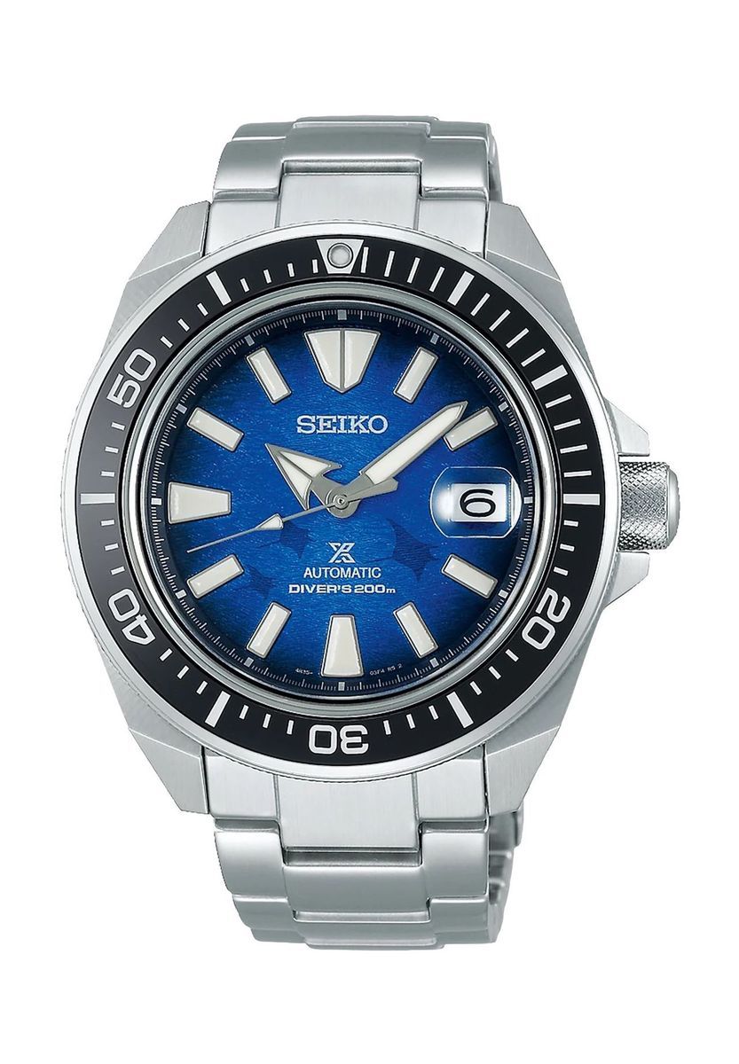 Herren Taucheruhr mit blauem Zifferblatt