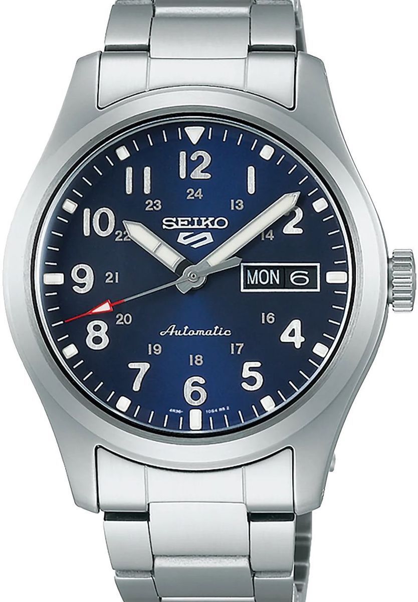 Klassische Automatikuhr aus Edelstahl