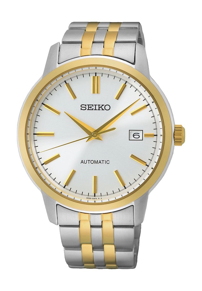 Klassische Bicolor Automatik Armbanduhr