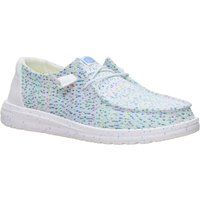 Mesh-Slipper mit bunten Sprenkeln