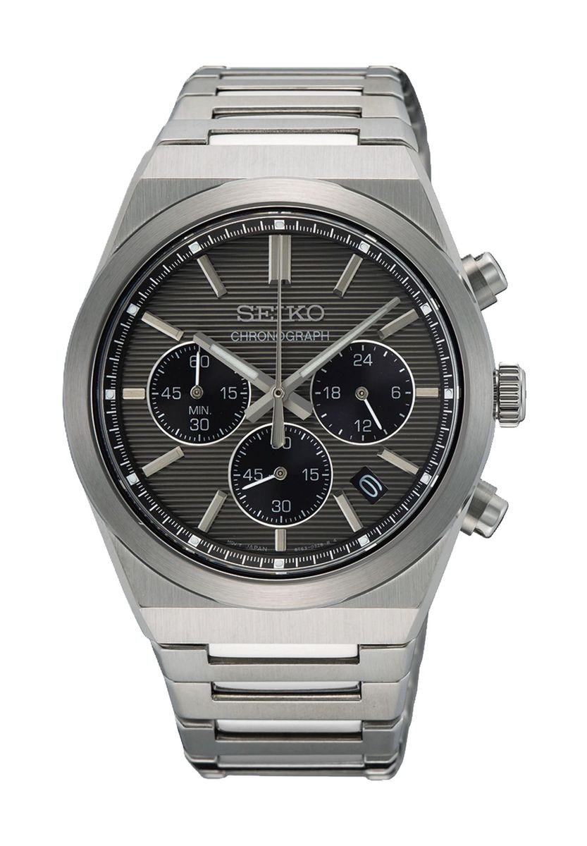 Herren-Chronograph aus Edelstahl