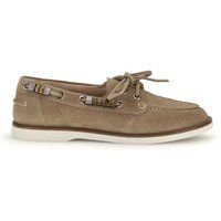 Grace Wildleder-Loafer mit Logo-Applikationen