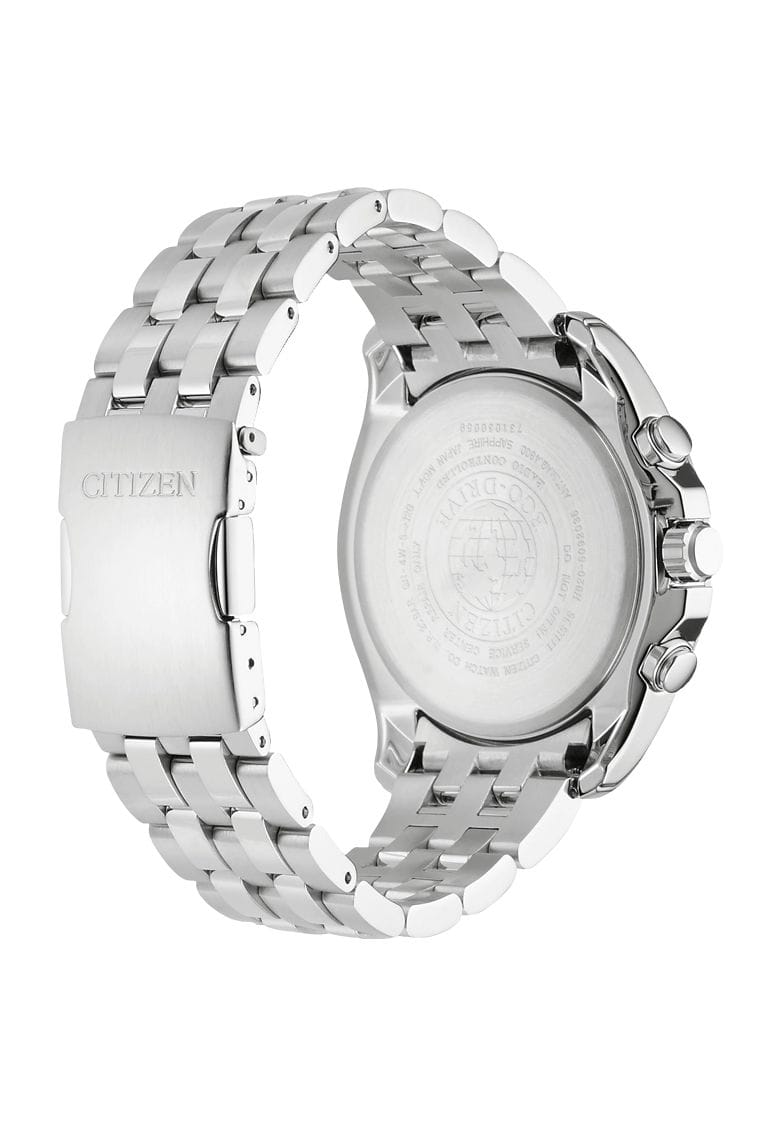 Elegantes Multifunktions-Zeitmessgerät aus Edelstahl