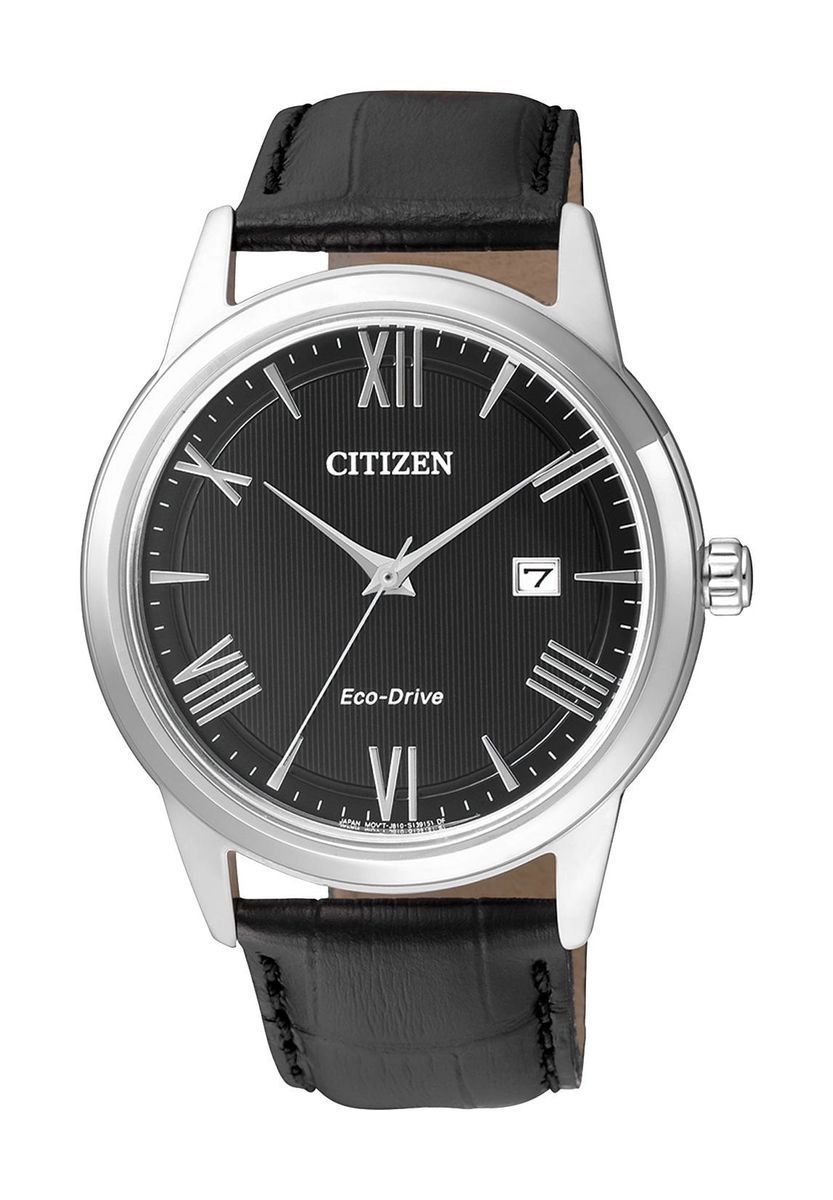 Klassische Herrenuhr Silberton