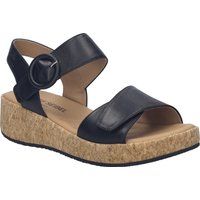 Plateausandalen mit Schnallendetail