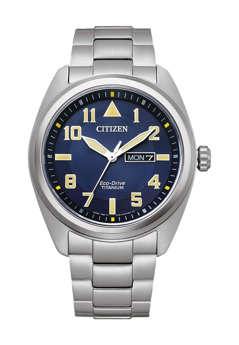 Herren Eco-Drive Titan Feld Uhr