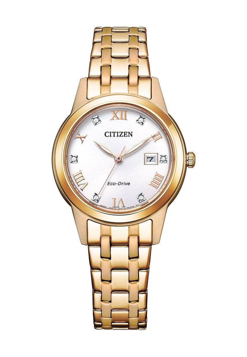 Elegante Damenuhr in Roségold