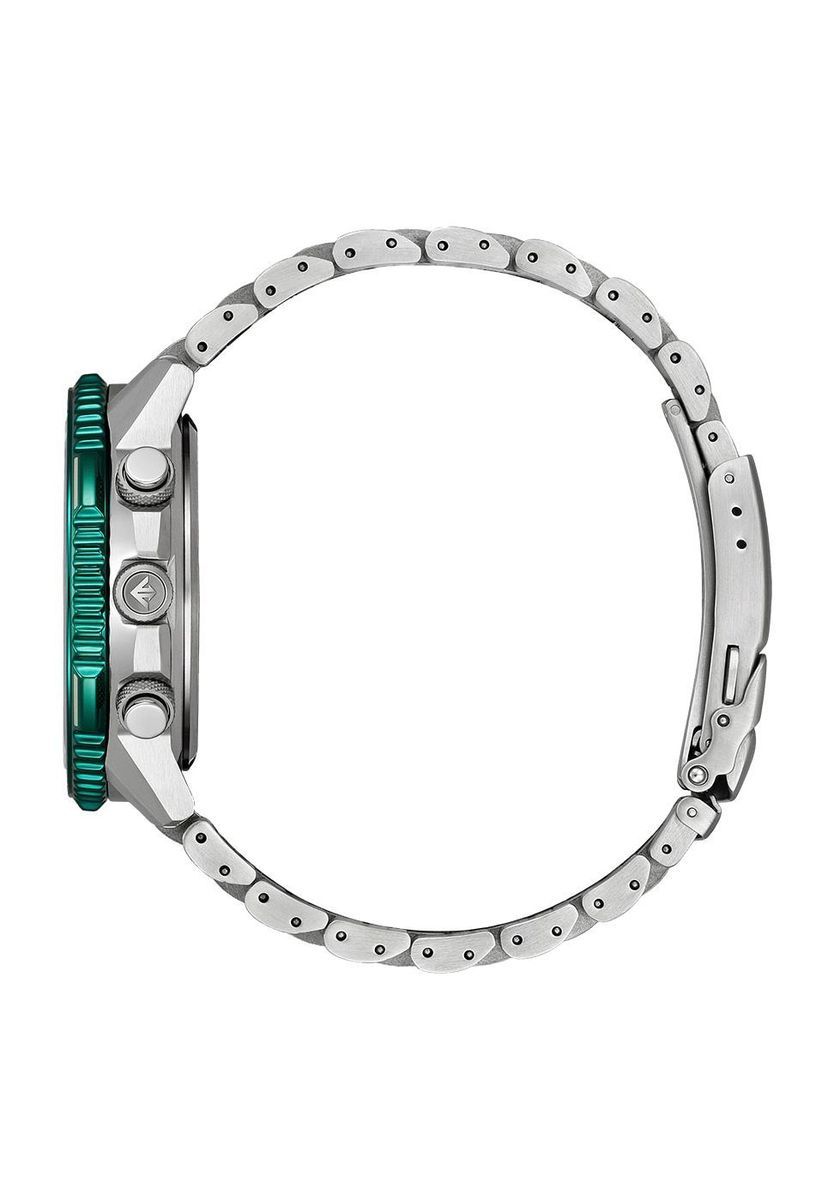 Herren Chronograph mit grünem Zifferblatt Eco-Drive