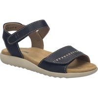 Lässige Riemchensandalen aus Leder