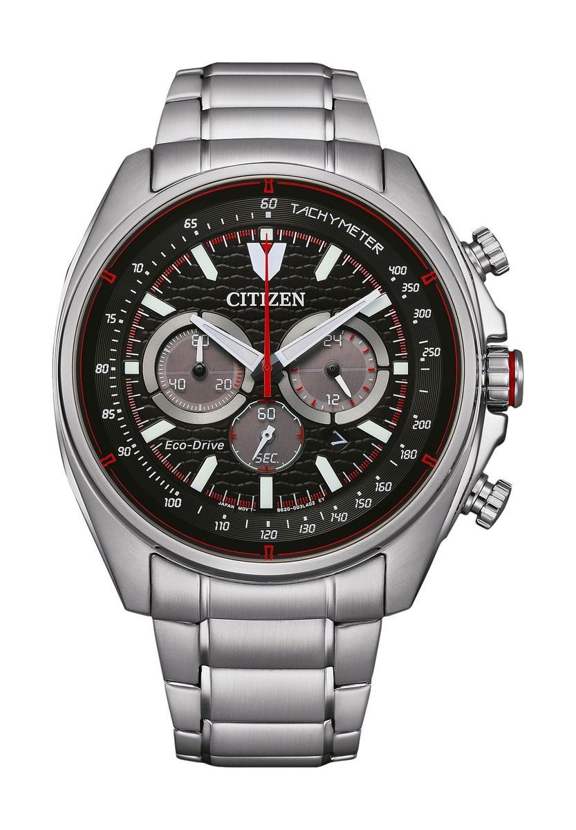 Herren-Chronograph aus Edelstahl