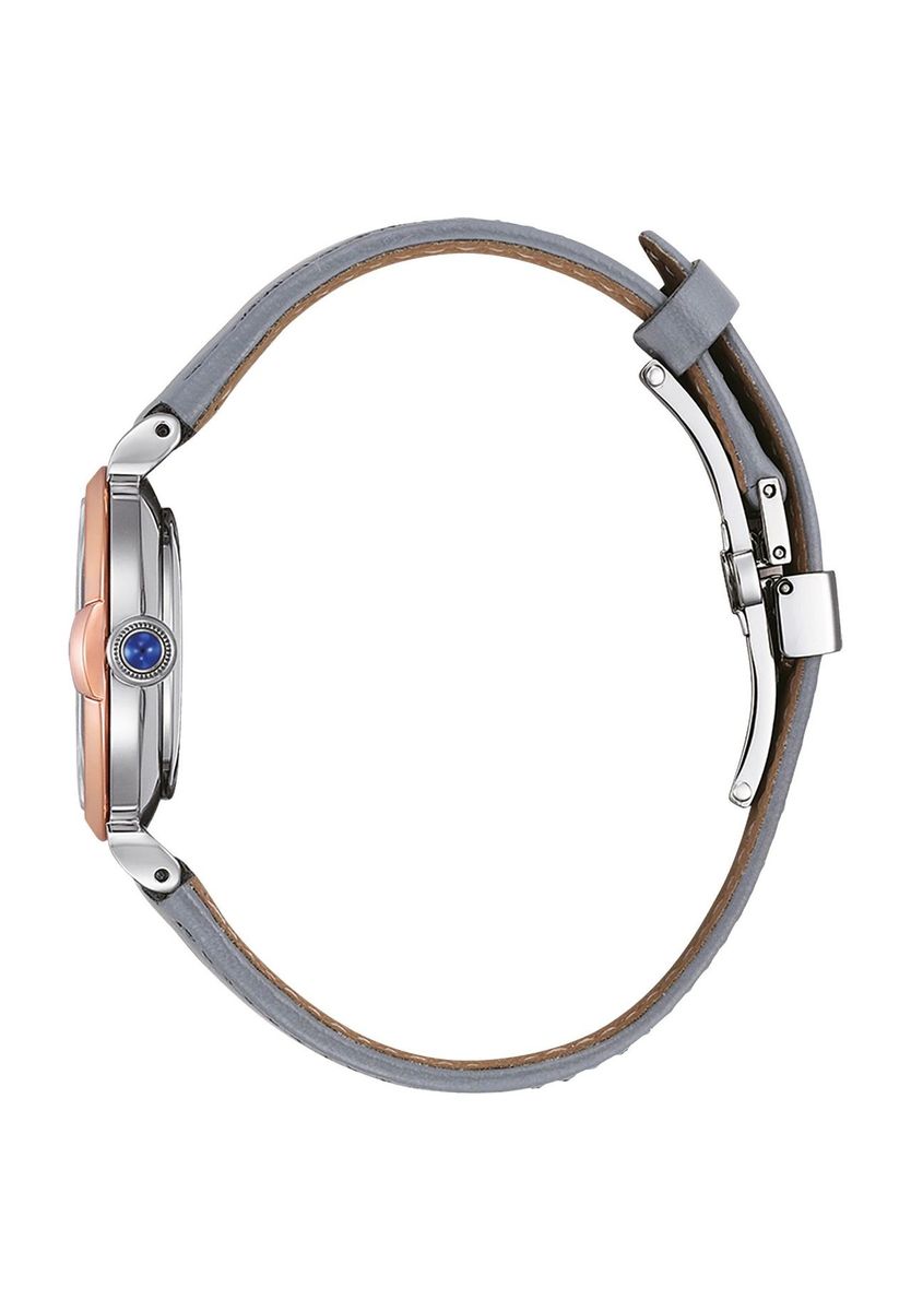 Elegante Damenuhr mit Perlmutt-Zifferblatt