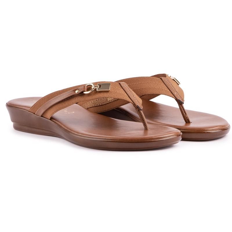 Elegante Zehentrenner-Sandalen mit Keilabsatz