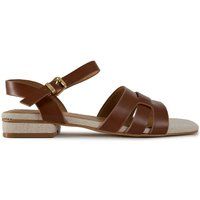 Riemchensandalen mit niedrigem Blockabsatz