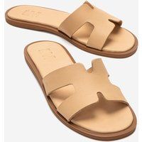 Zeitlose Leder-Sandalen mit H-Riemen