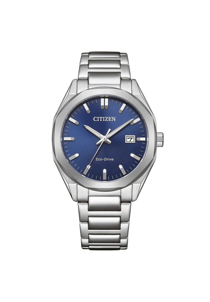 Herren Eco-Drive Edelstahluhr