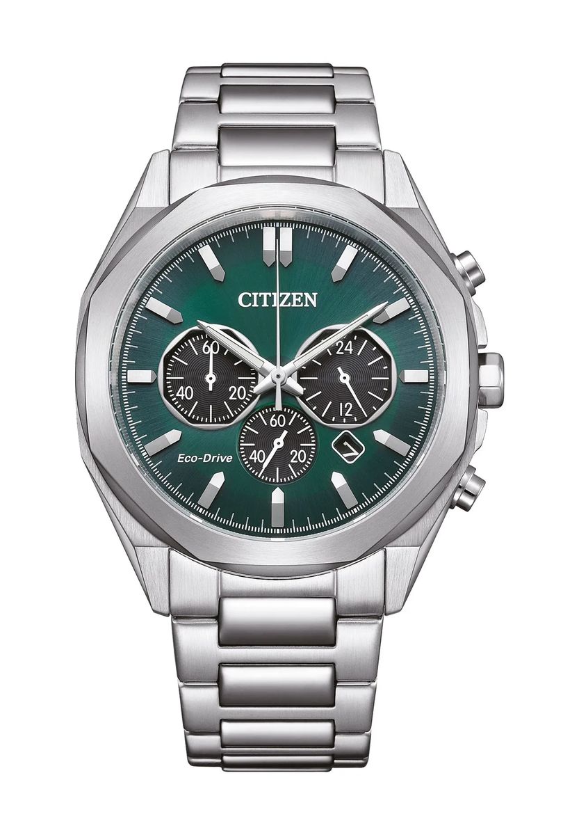 Herren Chronograph Blaues Zifferblatt Uhr
