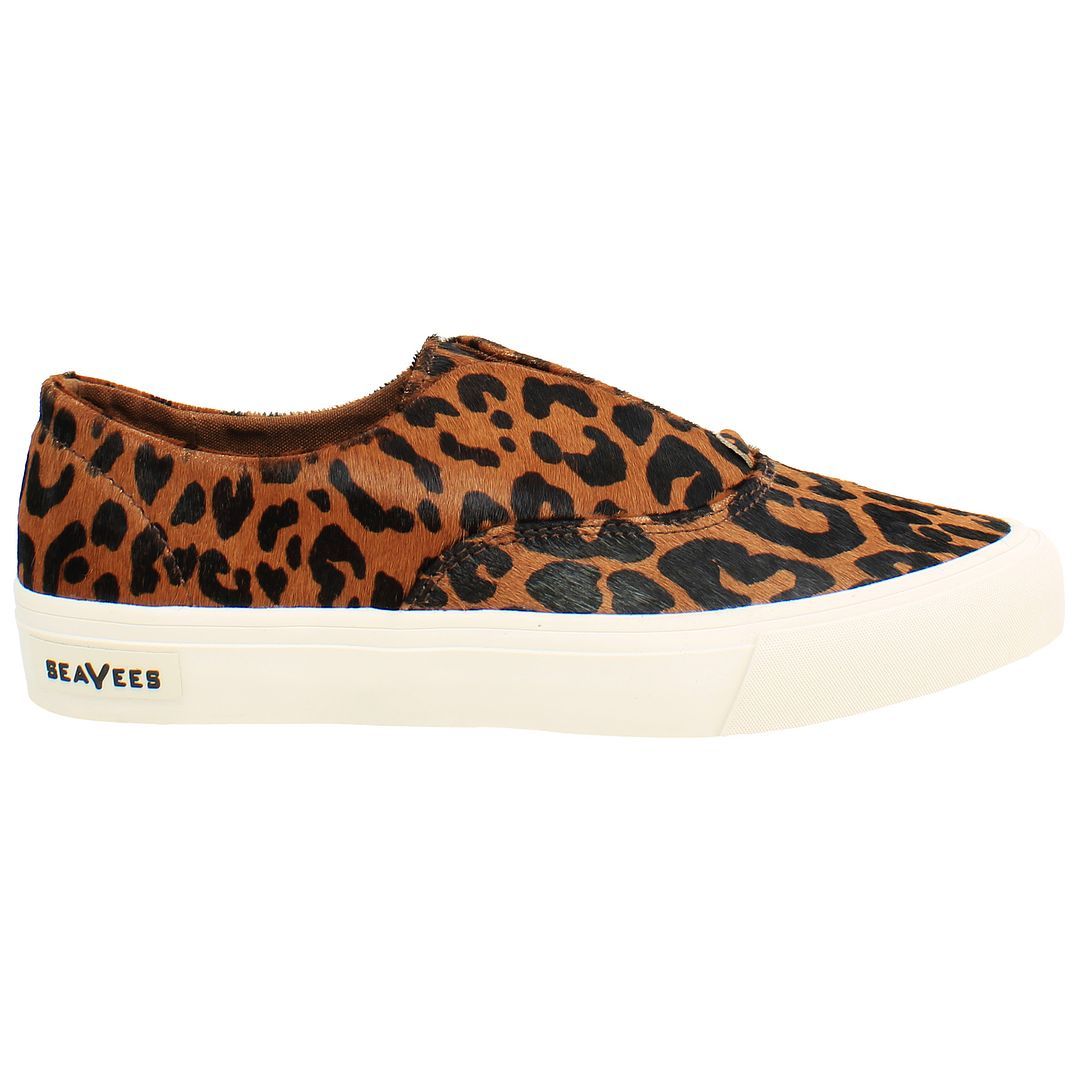Slip-Ons mit Tierfell-Optik