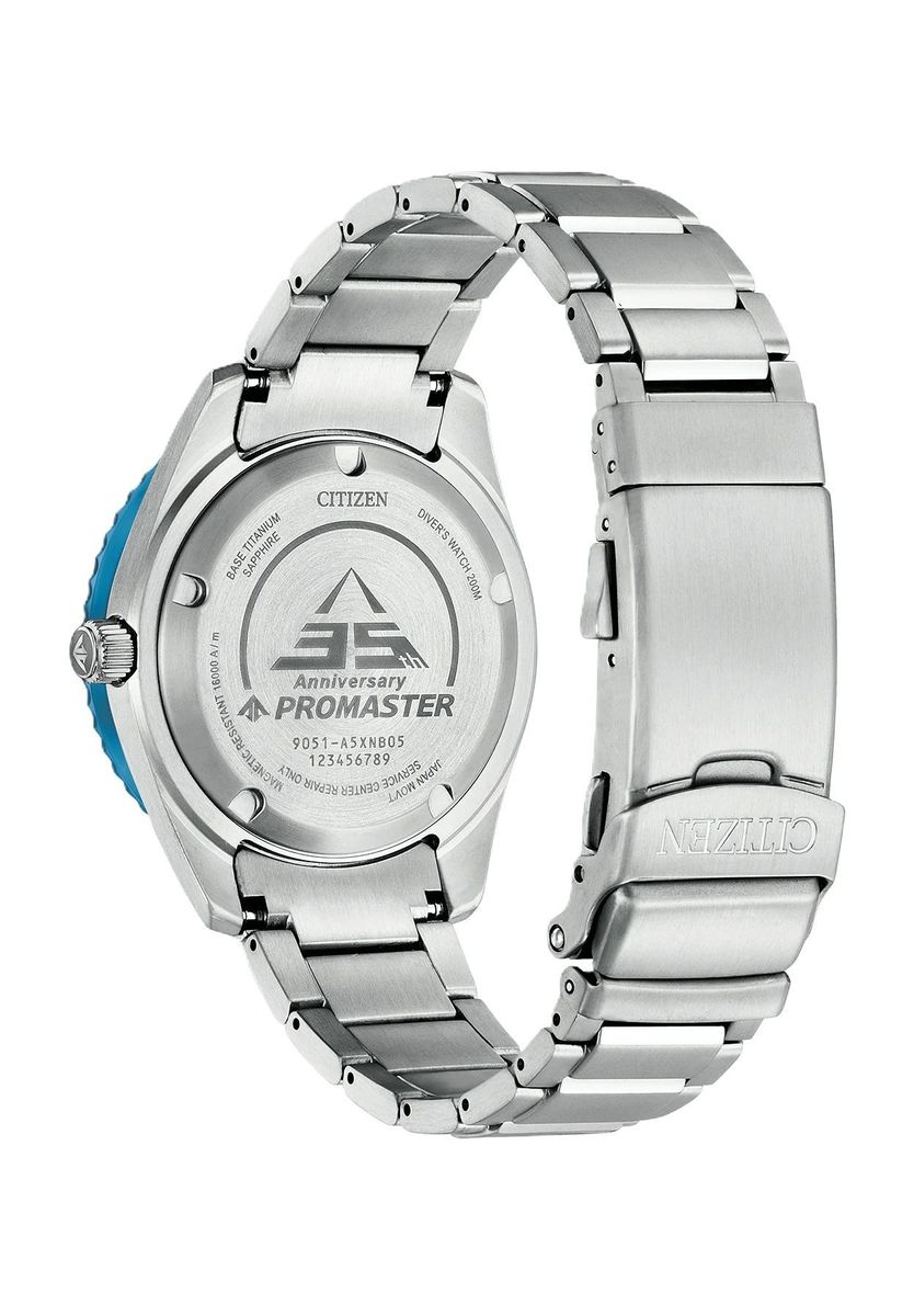 Herren Automatikuhr mit blauem Zifferblatt