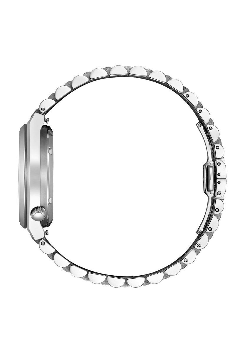 Elegante Automatikuhr mit goldenem Zifferblatt