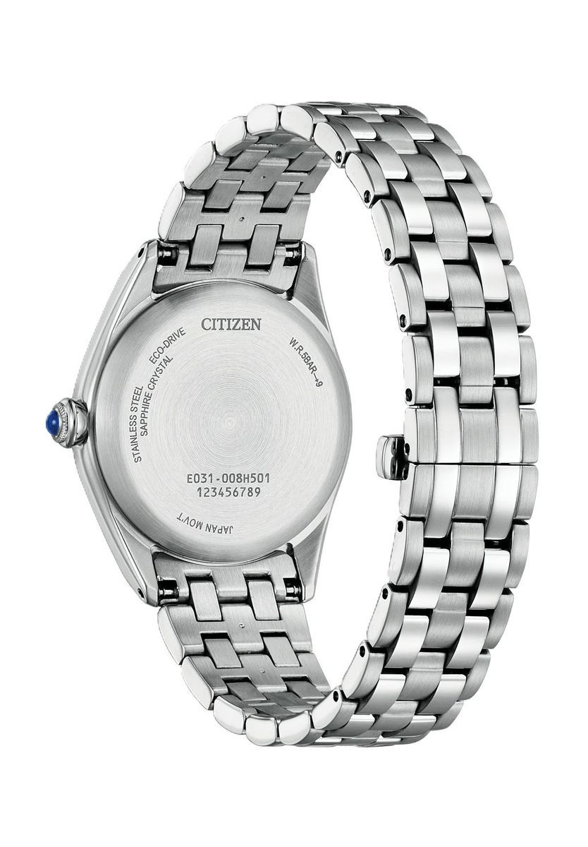 Elegante Damen-Edelstahlarmbanduhr