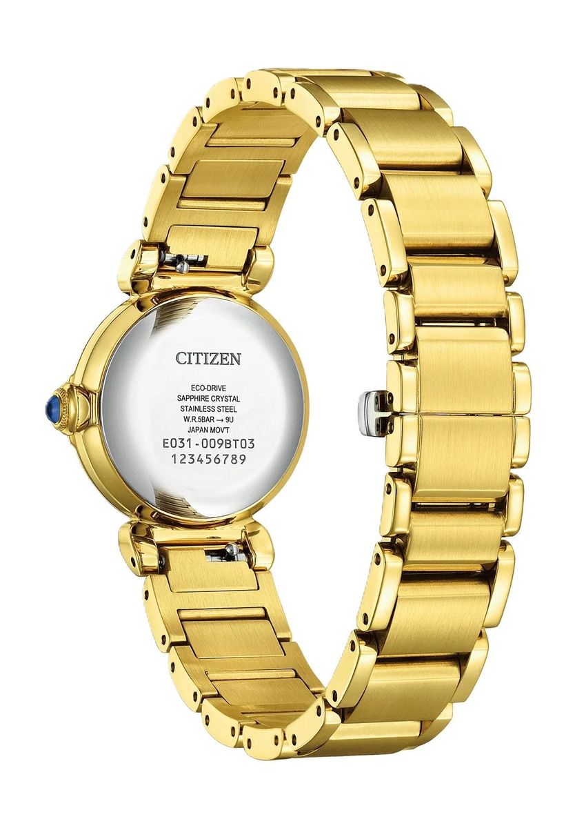 Elegante Damenuhr in Goldton