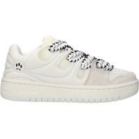 Klobige Low-Top Leder-Sneaker