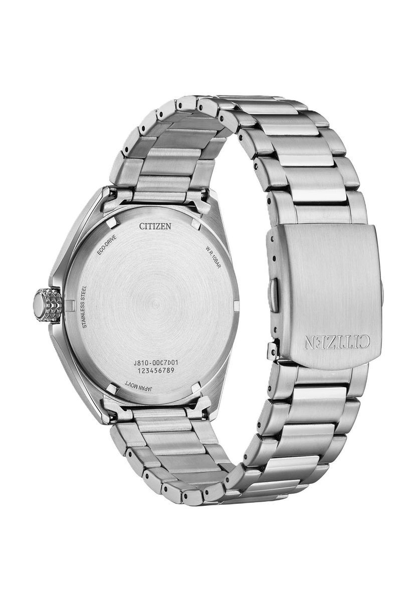 Eco-Drive Uhr mit grünem Zifferblatt