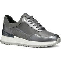 Nappa-Leder-Sneaker mit Metallic-Einsätzen