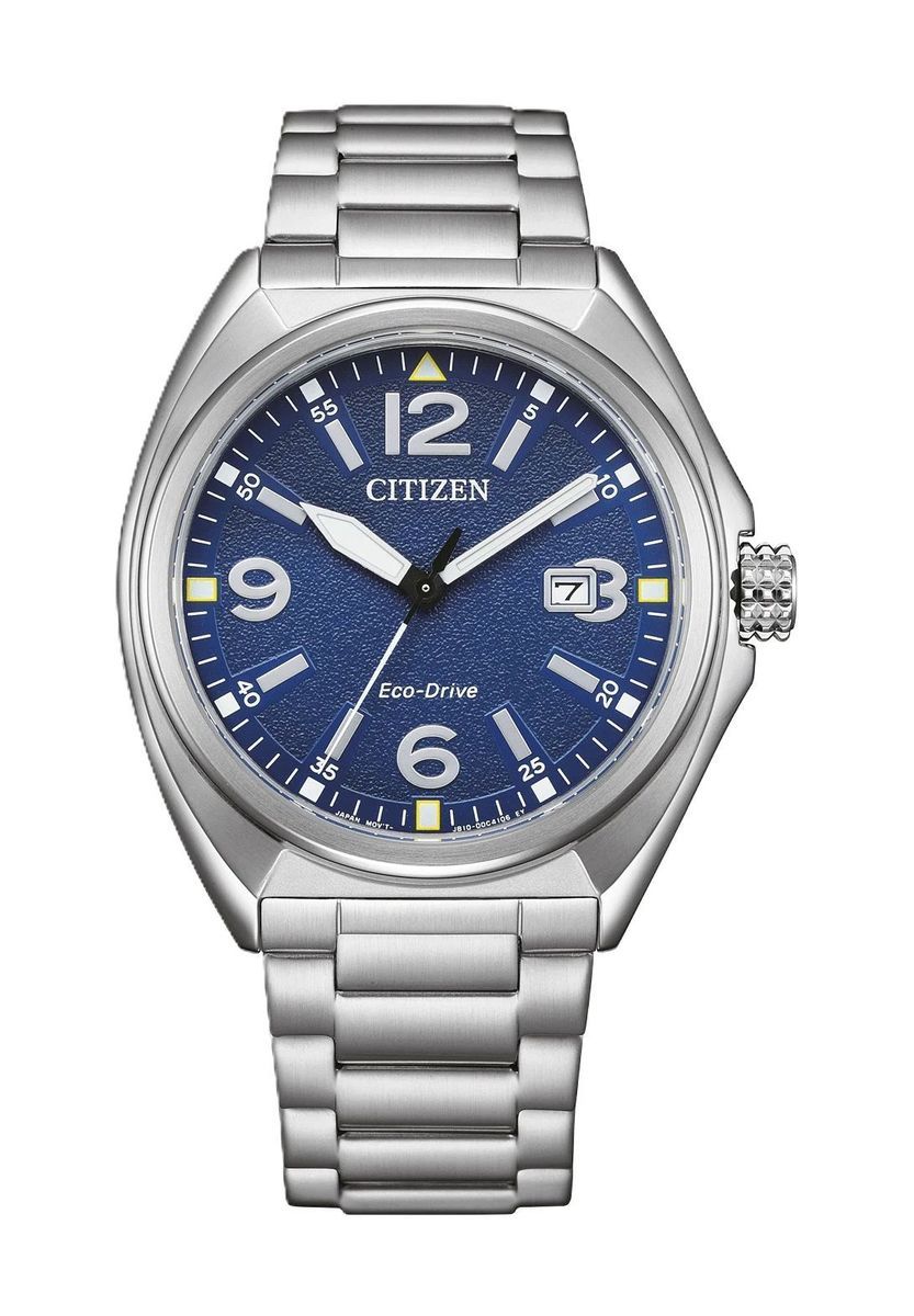 Herren Eco-Drive Edelstahluhr