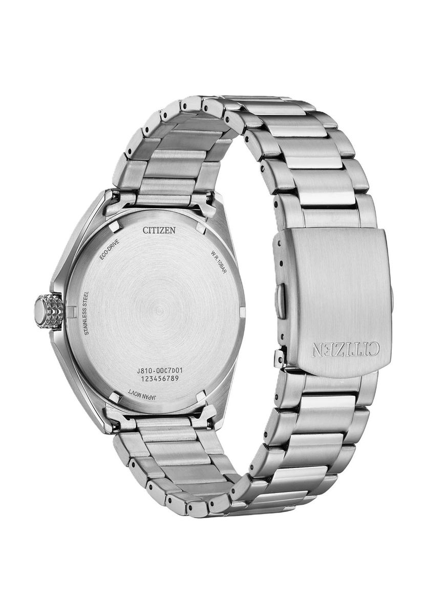 Herren Eco-Drive Edelstahluhr