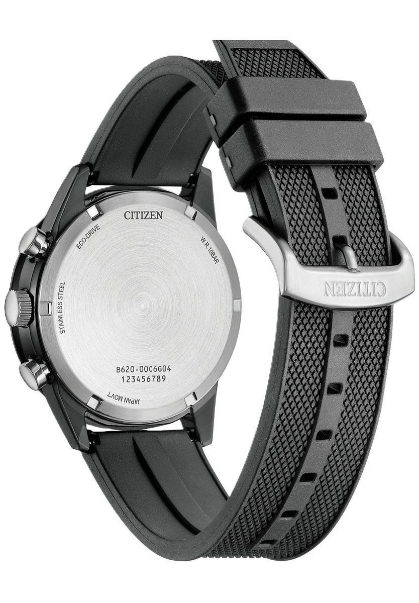 Herren Eco-Drive Chronograph Uhr