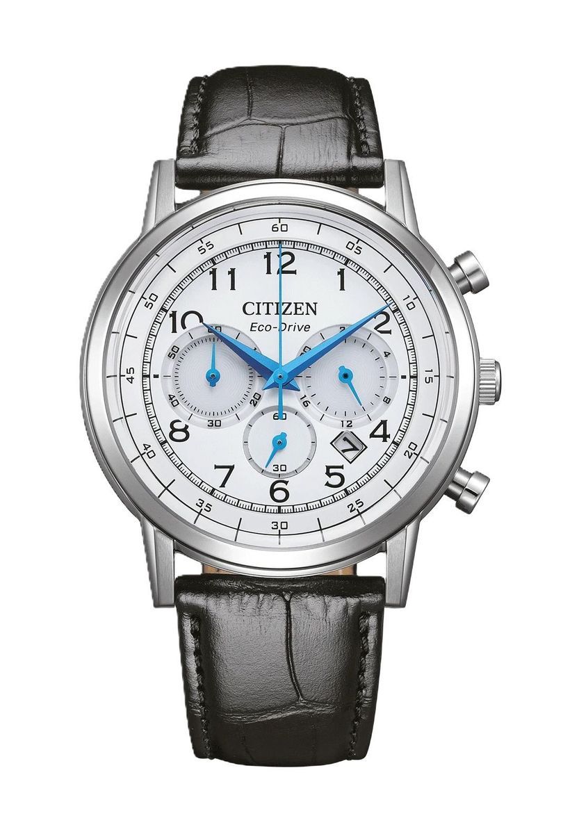 Herren-Chronograph Uhr Silber