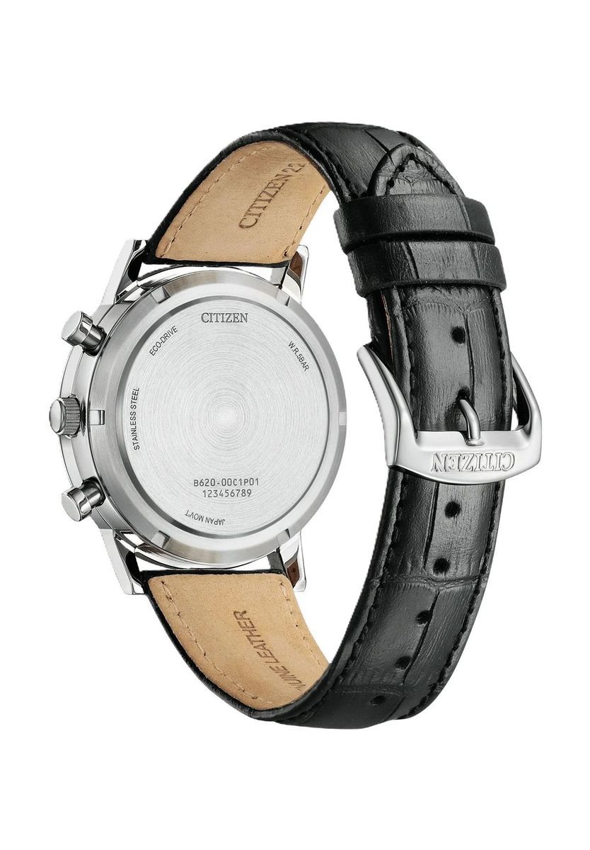 Herren-Chronograph Uhr Silber