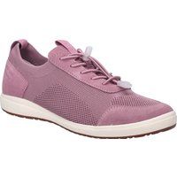 Casualer Strick- und Wildleder-Sneaker