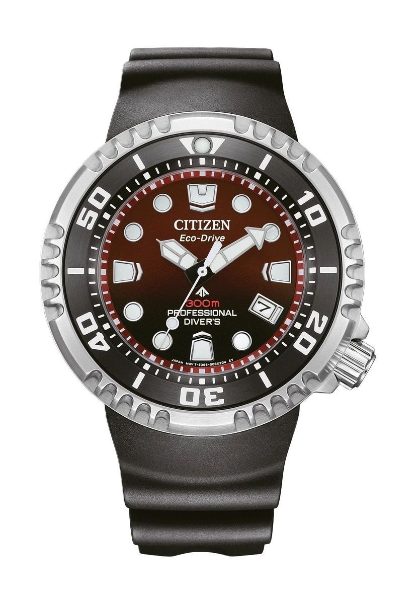 Professionelle Taucher Eco-Drive Armbanduhr