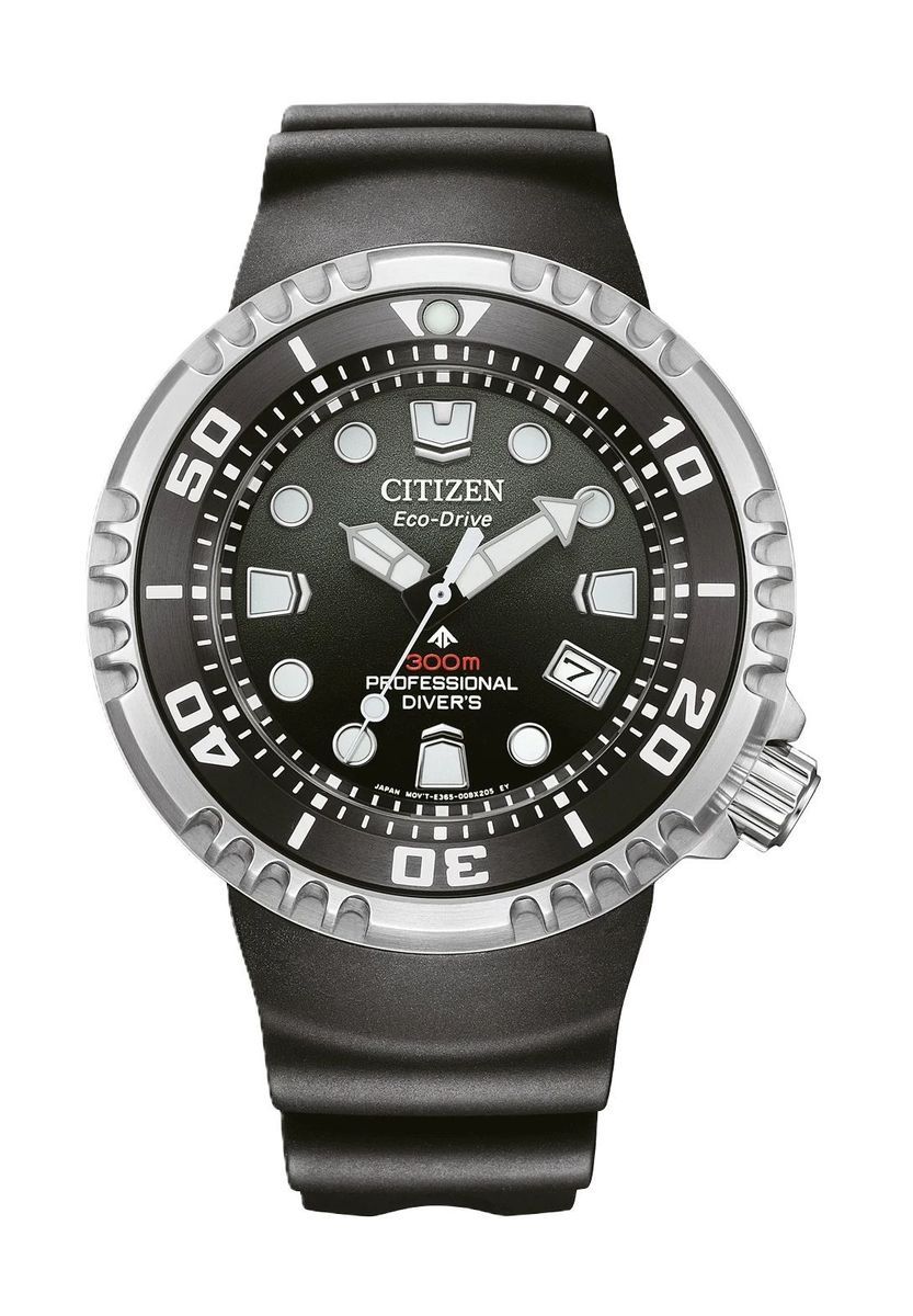 Professionelle Eco-Drive Taucheruhr