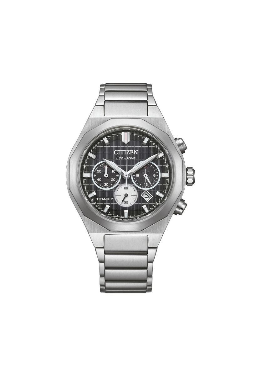 Herren Eco-Drive Titan Chronograph Uhr