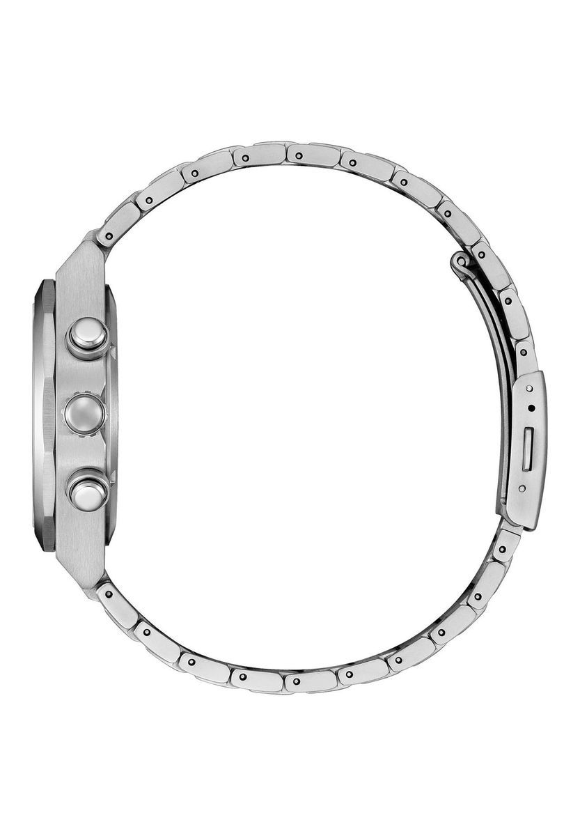 Herren Chronograph Uhr grünes Zifferblatt Titan