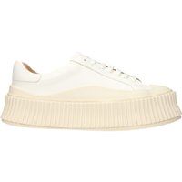 Minimalistische gerippte Plateausneaker