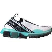 Strick-Sneaker mit Logodetails
