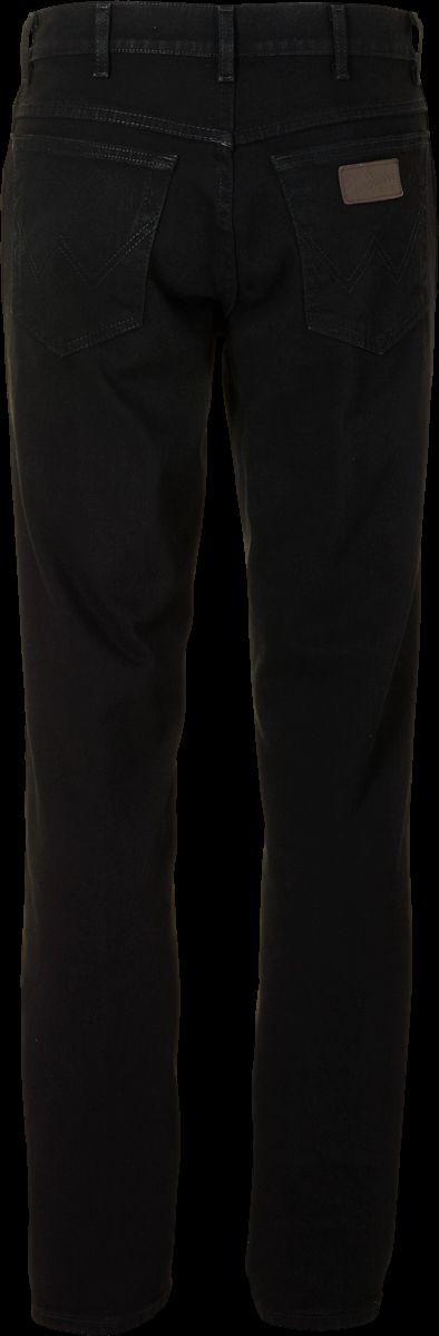 Klassische Schwarze Jeans mit geradem Bein