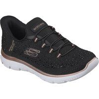 Glitzernde Mesh Slip-On Sneaker